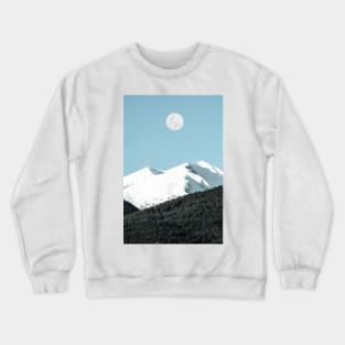 Full Moon in the Mountains Crewneck Sweatshirt